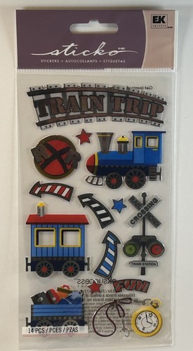 New sticko trains stickers - sticko,