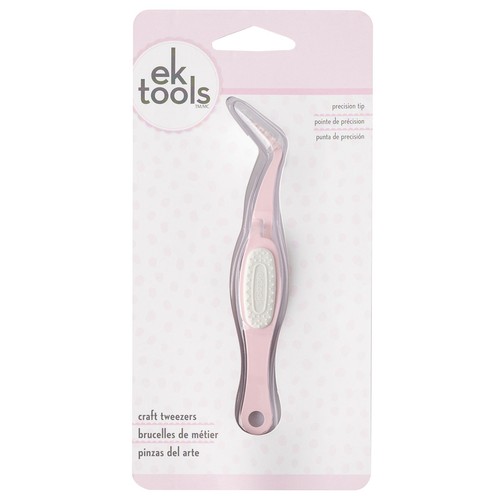 Craft tweezers pink - pink, success