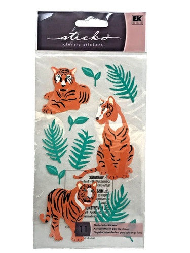 Tiger scrapbooking stickers - stickers,